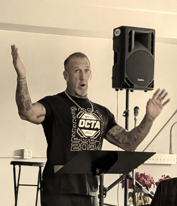 Pastor Mark Porter of Coram Deo Ministry passionately preaches the transformative hope, help, and love of Jesus to the hurting, hopeless, and helpless—especially within prisons and rehabilitation facilities. His dynamic prison ministry and outreach efforts